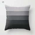 Axyaa Grey Family Pillowcase Square Cushion Cover for Home Office