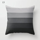 Axyaa Grey Family Pillowcase Square Cushion Cover for Home Office