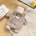 Axyaa Plush Hot Water Bottle Hand Warmer Belly Foot Period Pain Relief