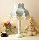 Axyaa Lace Princess LED Desk Lamp Pink Bedroom Bedside Study Lights