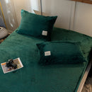 Axyaa Winter Magic Velvet Pillowcase - Warm & Cozy Home Decoration