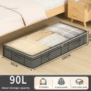 Axyaa Under Bed Storage Bag: Foldable Quilt & Clothes Organizer.