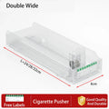 Axyaa Cigarette Display Stand Pusher Holder for Supermarkets - Tobacco Convenience Store Display Shelf