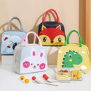 Axyaa Cartoon Kids Lunch Bag Insulated Thermal Tote Waterproof Oxford High Quality