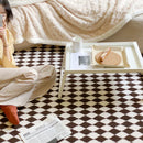Axyaa Plaid Comfort Living Room Rug
