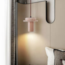 Axyaa Japanese Style Yellow Cave Stone Bedside Chandelier