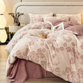 Axyaa Class A Milk Fleece 4-Piece Winter Bedding Set - Warm Quilt Cover