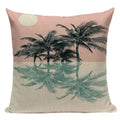 Axyaa Palm Leaves Cushion Cover - Home Decor Accent