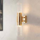Axyaa LED Glass Wall Lamp Modern Minimalist for Hotel Room Living Corridor Bedroom