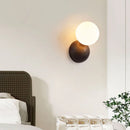 Axyaa Black Hole Stone Headboard Wall Sconce Light