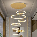 Axyaa Staircase Chandeliers LED Pendant Light for Modern Home Decor