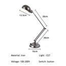 Axyaa Silver Desk Lamp: Romantic Classic Nordic LED Table Lamp for Modern Home Decor