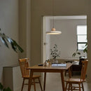 Axyaa Travertine Stone Pendant Light Chandelier for Kitchen Island Dining Room