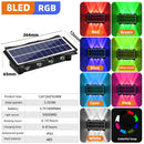 Axyaa Solar Wall Lamp: Up/Down Light for Porch Garden, Balcony, Street