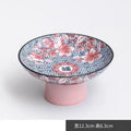 Axyaa High Foot Pastry Plate - Elegant Tea & Fruit Plate for Home