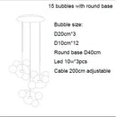 Axyaa Cute Ball Bubble Chandelier for Bedroom and Dining Room