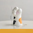Axyaa Cute Cat Claw Vase Pendant for Desktop Flower Arrangement