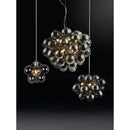 Axyaa Grape Glass Chandelier Pendant Light for Home Decor and Living Room