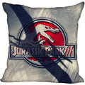 Axyaa Jurassic Park Dinosaur Print Throw Pillow Cover - Home Decor Pillow Case