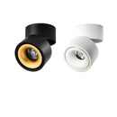 Axya COB LED Ceiling Spot Light Adjustable Angle Black White Lampshade