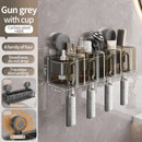 Axyaa Bathroom Toothbrush Holder Set with Storage Cups