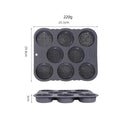 Silicone Bread Baking Plate by Axyaa: High Temp Resistant Hamburger Mold