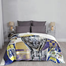 Axyaa Chase Elliott Halloween Blanket - Hair Comforter, Cute Design