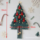 Axyaa Macrame Christmas Tree Wall Hanging Farmhouse Xmas Decor