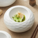 Axyaa Artistic Conception Ceramic Insulation Plate, Hotel Restaurant Tableware, Creative Club Dish