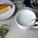 Axyaa White Bone  Breakfast Cereal Mug, Large Ceramic Coffee Cup