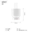 Axyaa White Jade Glass Chandeliers for Restaurants Minimalist Nodic Lamp Home Decor