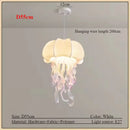 Axyaa French Cream Style Jellyfish Chandelier for Bedroom and Bar Counter
