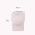 Axyaa Ceramic Vase Irregular Shape Floral Table Decor Minimalist Aesthetic Flowers Arrangement