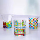 Axya Handmade Geometric Pattern Wine Glass Cocktail Glass - Perfect Gift