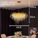 Axyaa Luxury Crystal Chandelier: Modern Tree Branch Design for Bedroom and Living Room Lighting