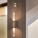 Axyaa Nordic Glass Wall Lamp | Retro Art Design | Modern Aisle Bedside Light