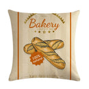 Axyaa Delicious Donuts Printed Cushion Cover Home Decor 45X45CM