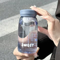 Axyaa Mini Tea Infuser Water Bottle Portable Plastic Drinking Cup