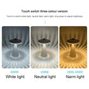 Axyaa LED Mushroom Table Lamp Rechargeable Touch Bedside Night Light