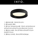 Axyaa Industrial LED Ceiling Lamps for Nordic Home Decor