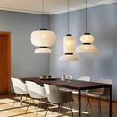 Axyaa Japanese LED Rice Paper Chandelier Pendant Lamp Modern Ceiling Lighting