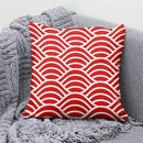 Axyaa Lucky Cat Japanese Style Sofa Bed Pillow Cover: Mount Fuji Japanese Art