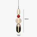 Axyaa Nordic Glass LED Pendant Light for Living Room, Bedroom, Dining Room