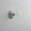 Axyaa Ceramic LED Wall Sconce: Minimalist Japan Style Bedroom & Bathroom Light