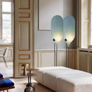 Axyaa Iron Floor Lamp with Vertical LED Light for Bedroom, Study, and Living Room