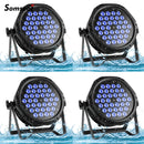 Axyaa RGB DJ Party Lights - 4PCS Waterproof Par Lights for Stage & Disco