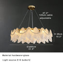 Axyaa Cloud Glass Pendant Light for Cozy Spaces