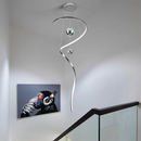 Axyaa Modern LED Pendant Light Chandeliers for Living Room & Staircase
