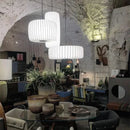 Axyaa Silk Pendant Light Chandelier for Home Lighting