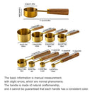 Axyaa Stainless Steel Measuring Cups & Spoons Set for Baking and Bartending